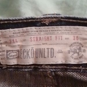 Jean Homme Echo Taille 36x34 | Coupe Regular Bleu | État Très Bon | Modèle Sku H